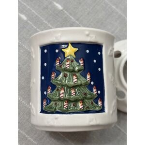 Salt City Candle Company Christmas Tree Tea Light/Votive Candle Holder